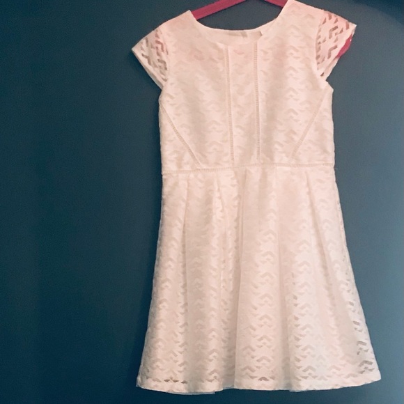 Girls Formal White Dress - Size 6 - Picture 6 of 6